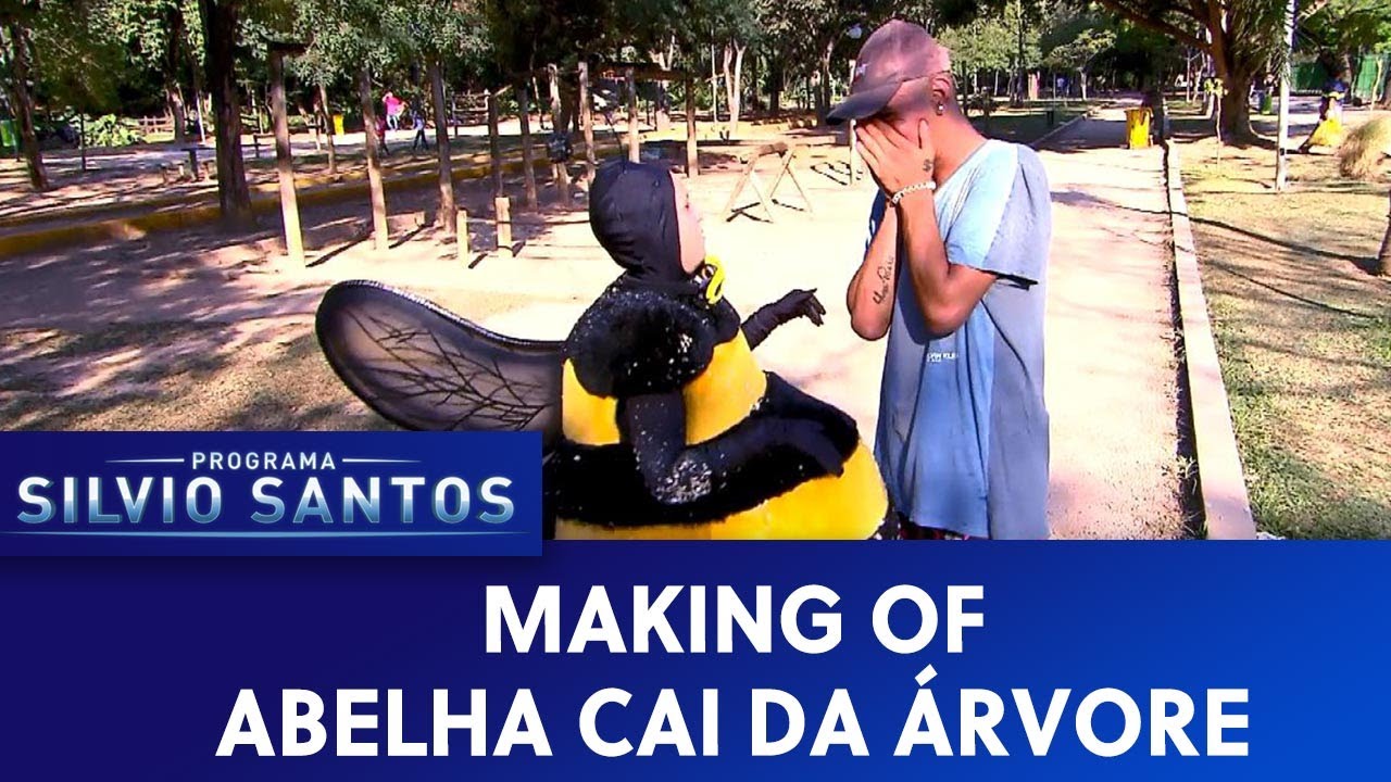 Making Of: Abelha cai da árvore | Câmeras Escondidas