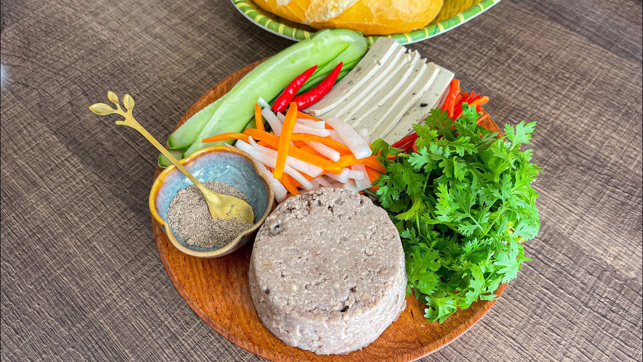 Bất ngờ PATÊ CHAY | Không cần máy xay | Không cần hấp | Vegan