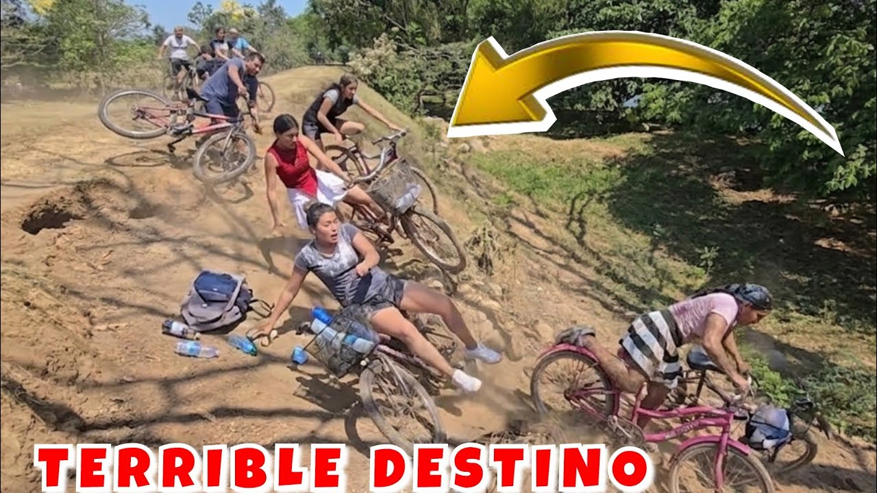 Llegamos A Nuestro Destino😨Todos tuvieron una aparatosa caída, Yeni se le encima a ricokevin 