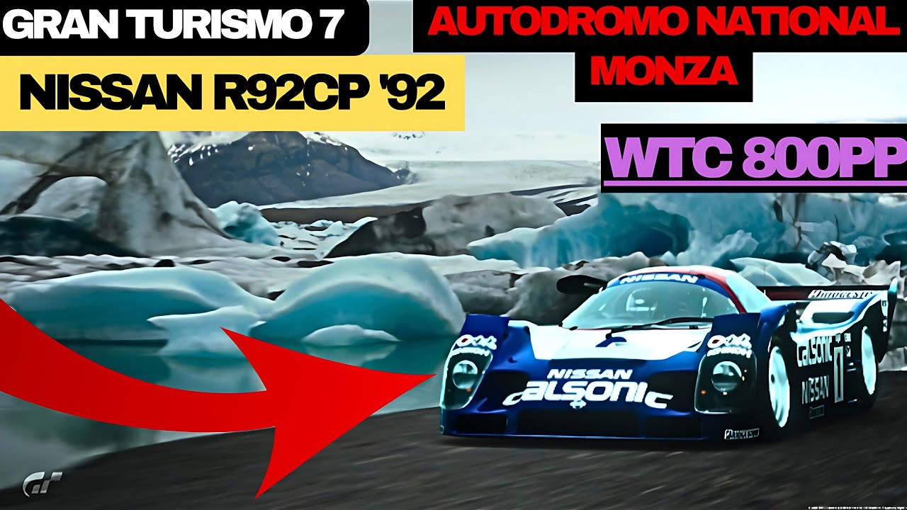 GT7|Nissan R92CP '92|WTC 800|V1.67