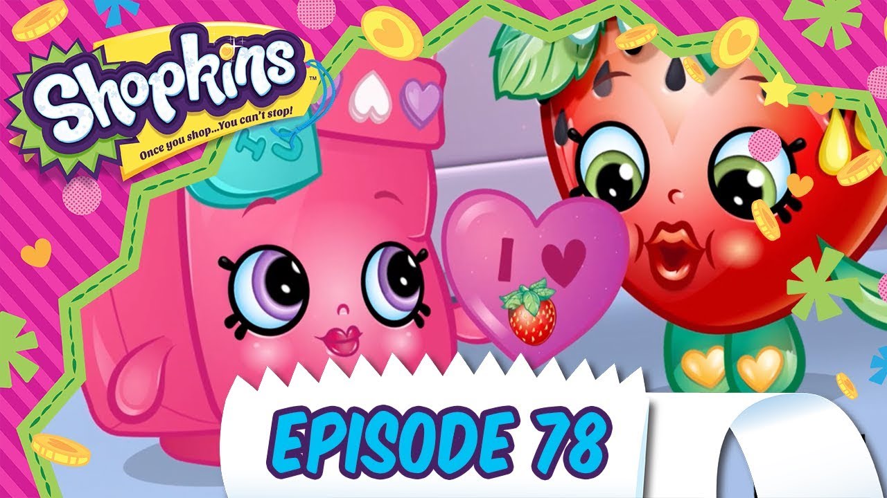 Shopkins Cartoon - Episode 78 – Be Mine Cutie| Valentine's Day | Videos For Kids