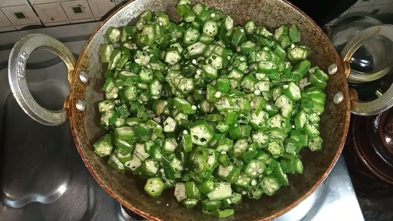 Bendakaya fry 👌