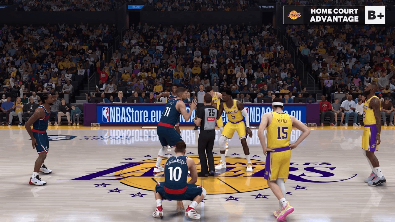 NBA 2K26 | Клипперс против Лейкерс | Регулярный сезон | 20 февраля 2026 г. (сезон НБА 2025-26 с Л...