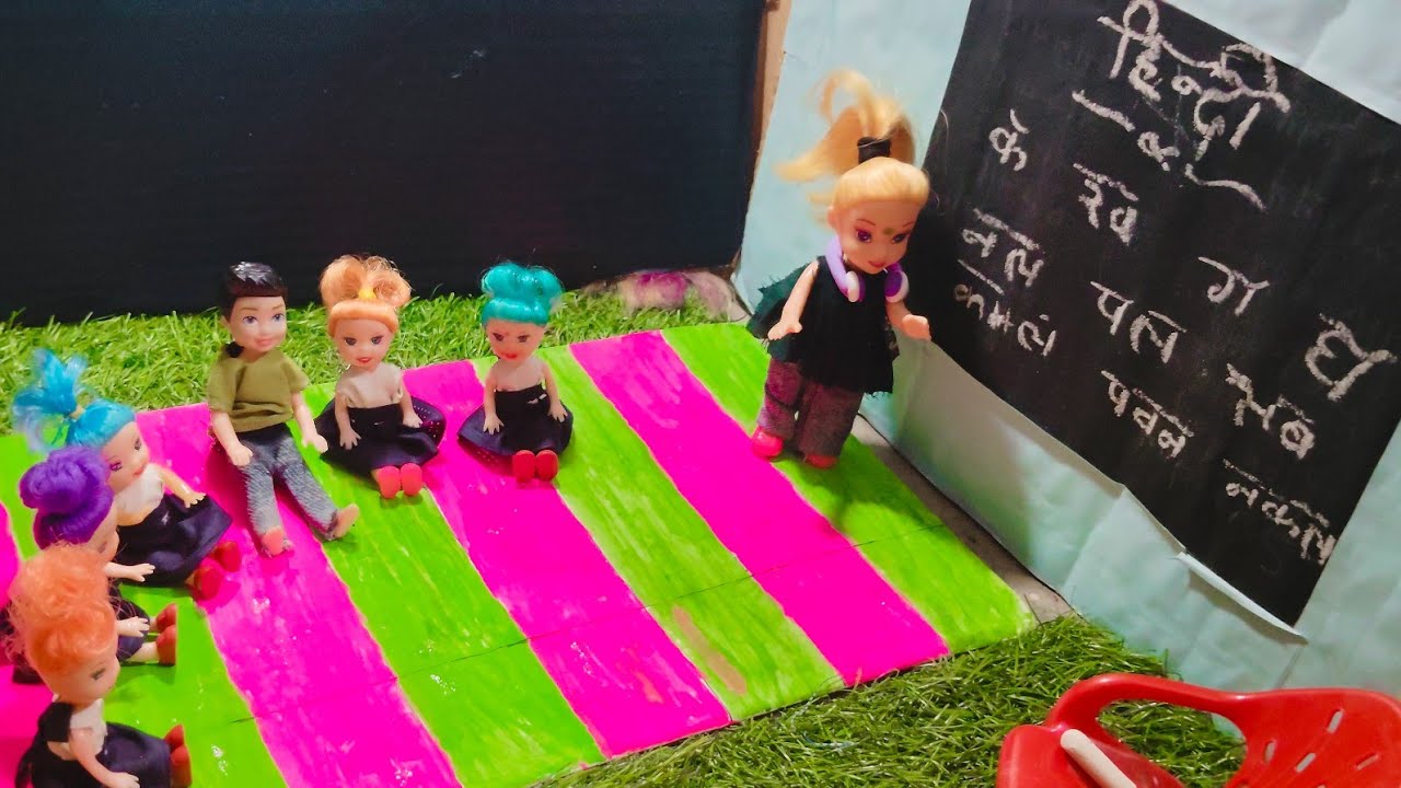 Barbie doll/nilu ki kahani/part-414/All day routine in Indian village/Hindi kahaniyan/ bedtime story