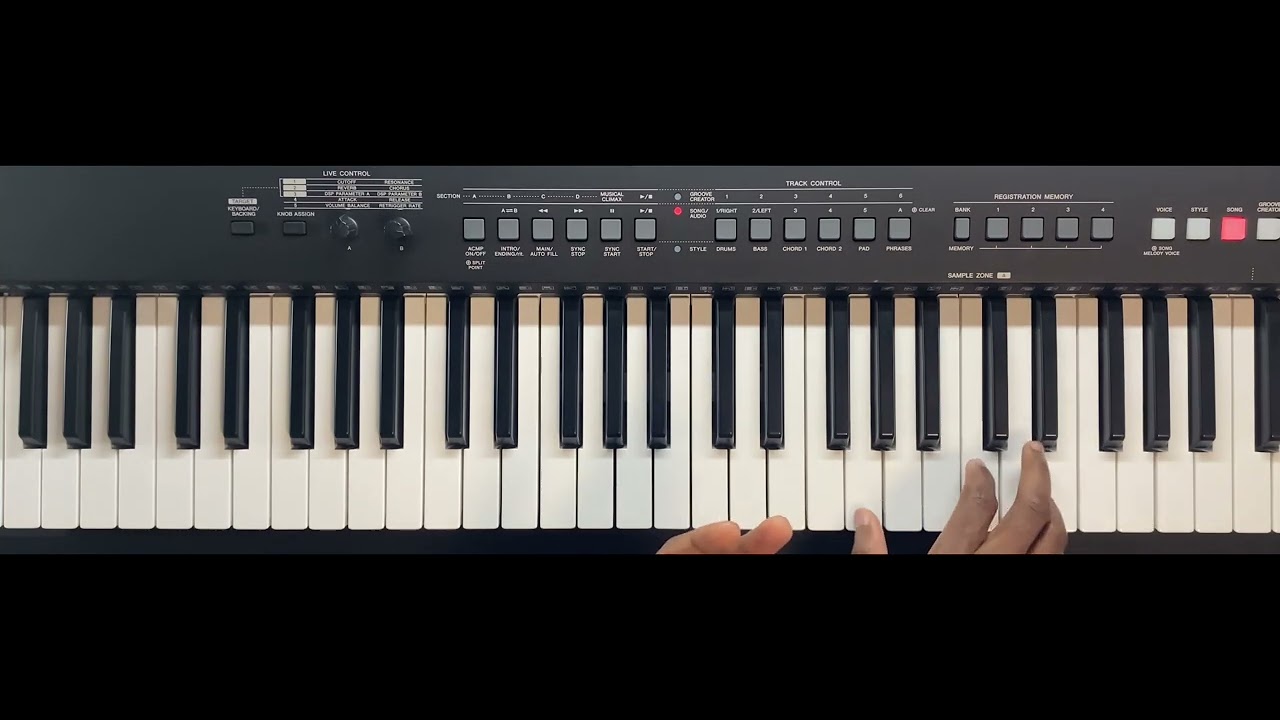 How to play “AMPONSAH TUNE”(popular Ghanaian tune) made simple| minor pentatonic scale |