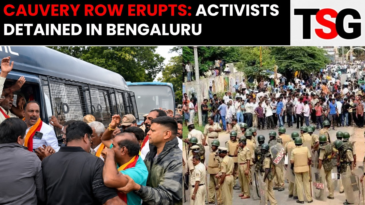Karnataka Bandh: Pro-Kannada Activists Held After Stopping Vehicles | TSG