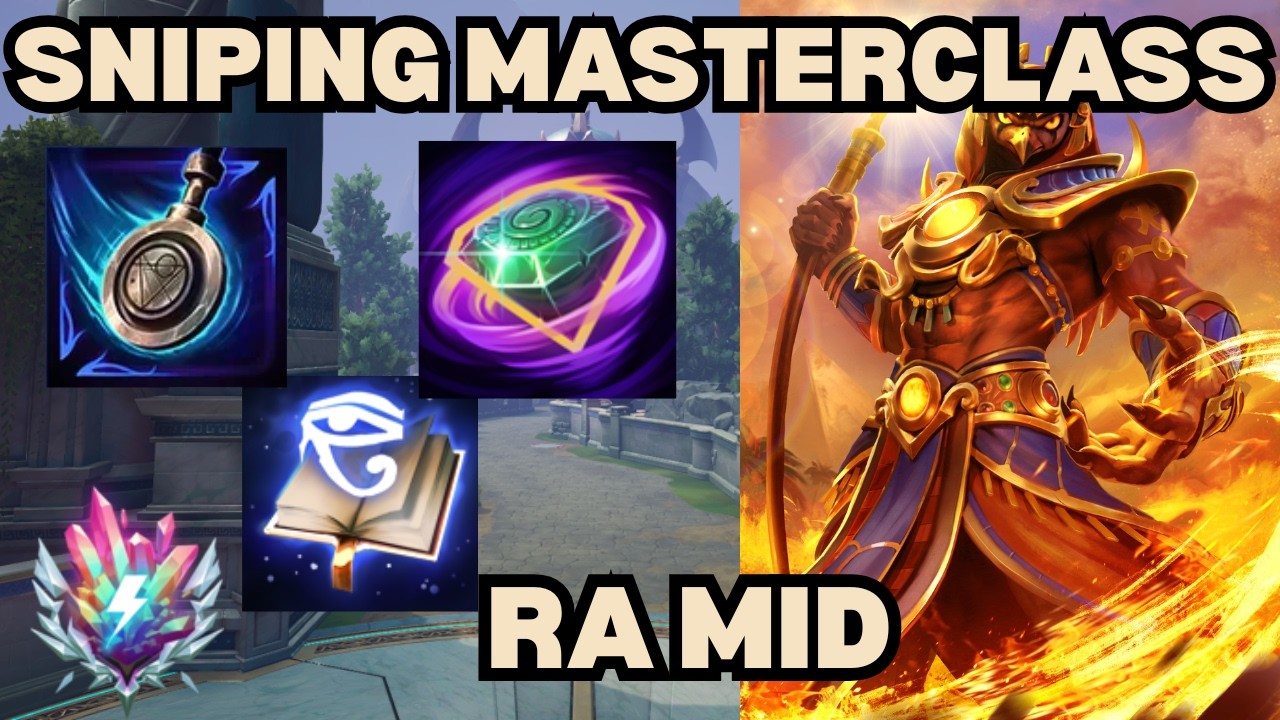 SNIPING MASTERCLASS - Ra Mid Smite 2 Gameplay