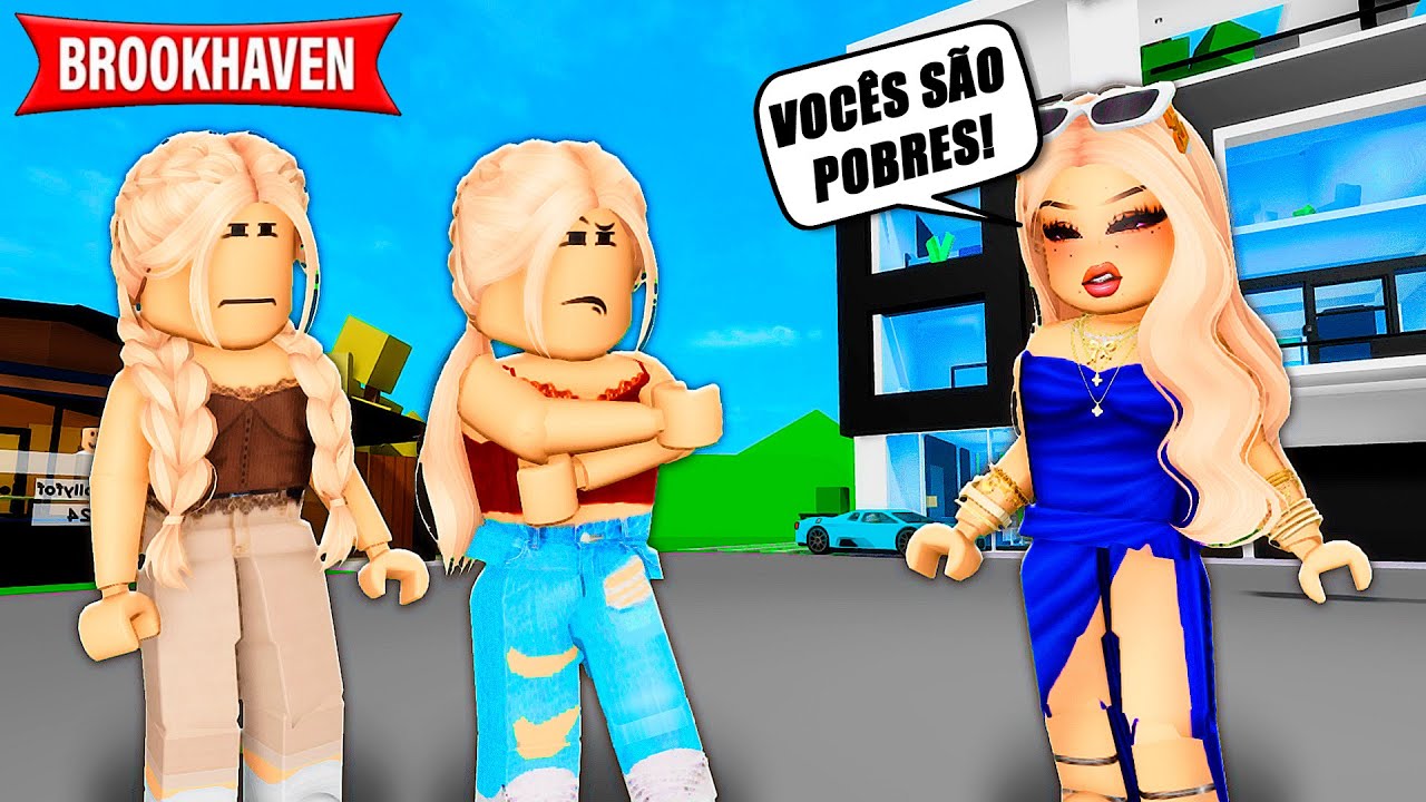 A NOSSA IRMÃ MAIS VELHA FICOU RICA E METIDA| Historinhas Brookhaven RP | Roblox