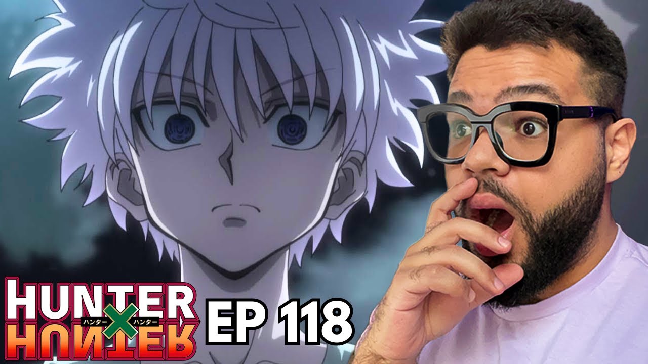 ELE CHEGOU! KILLUA SALVOU O KNUCKLE! HUNTER x HUNTER Episódio 118 REACT