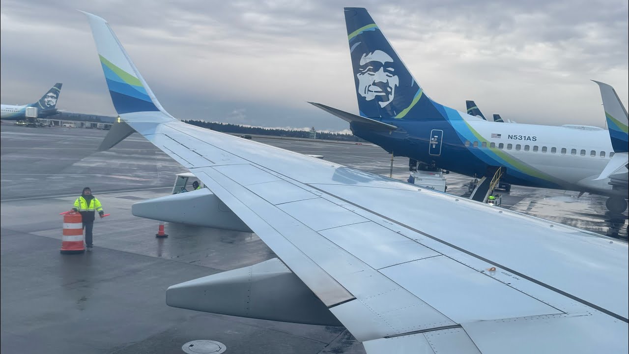 Alaska Airlines Boeing 737-900 (Winglets) Full Flight BUR-SEA 
