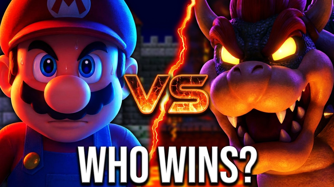 Super Mario 64: Mario vs Bowser