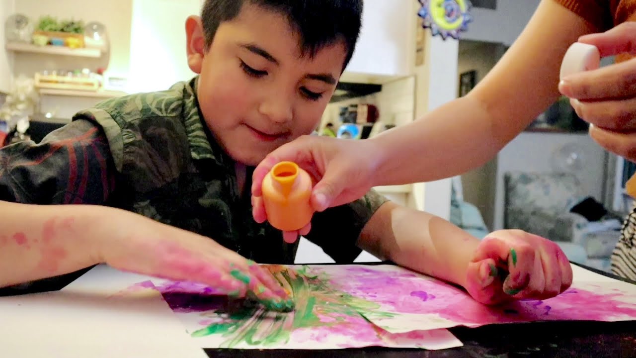 First Time Painting & Denied AAC Device | Autism Life
