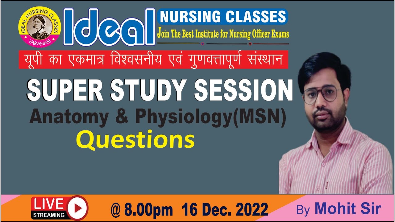 RML,PGI,UPNHM Special Class  By Mohit Sir || Ideal Nursing Classes