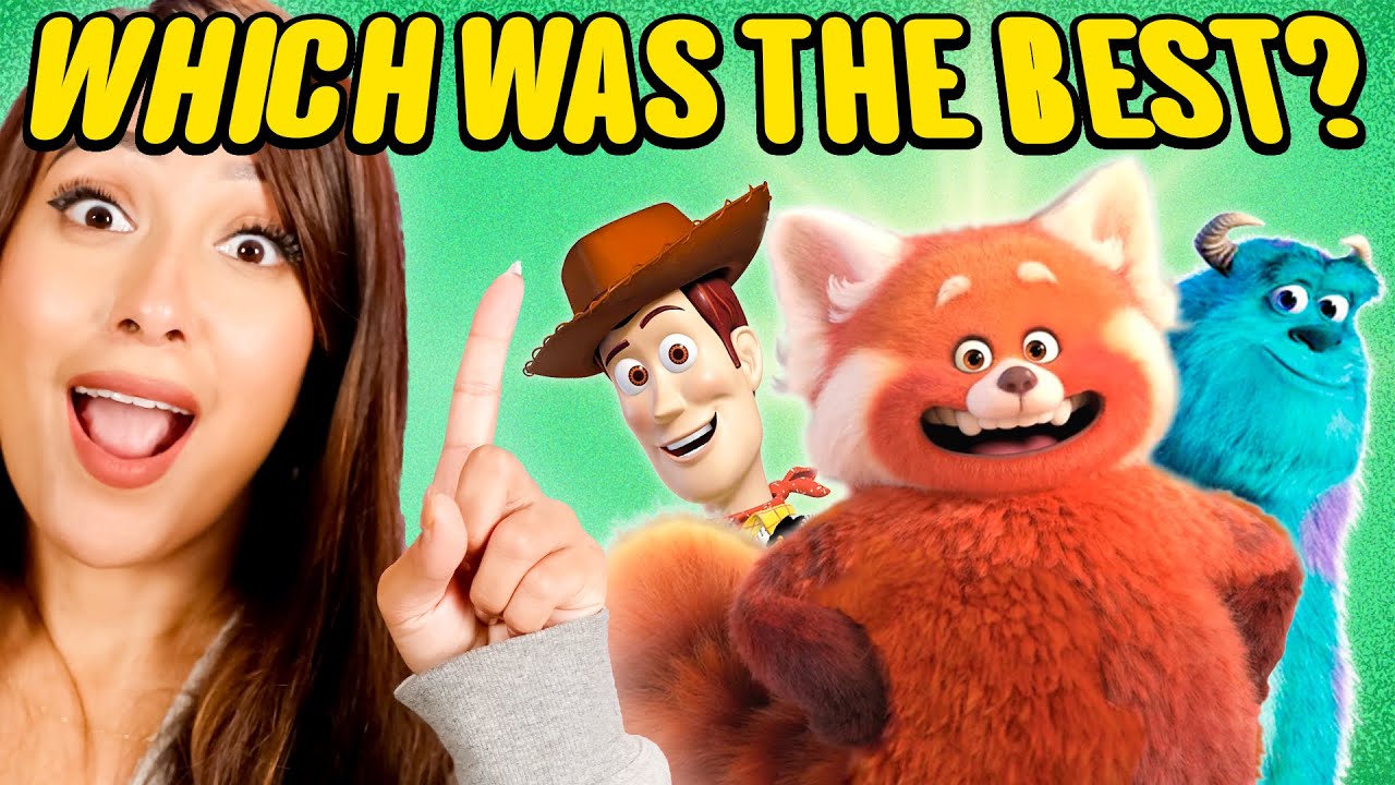 Ranking Every Pixar Movie from Worst to Best | ReactCAST