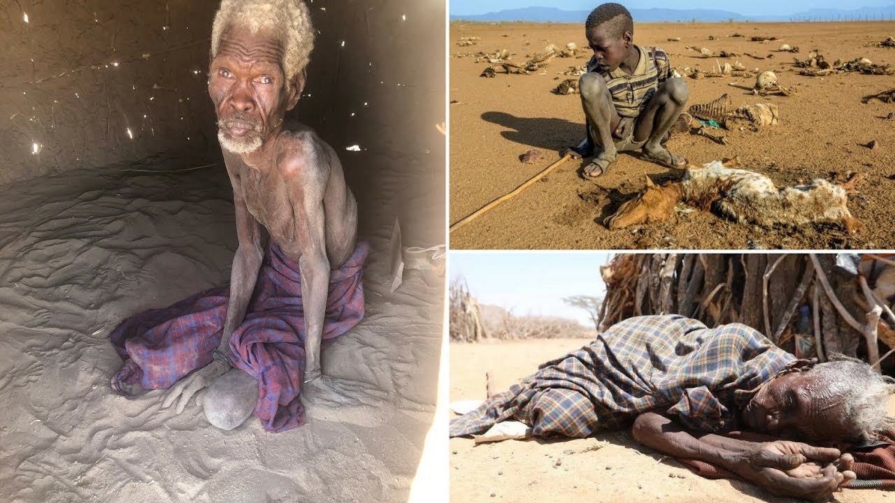 Majonzi yatawala njaa na ukame mkali Turkana, Kenya, picha za waathirika ZINATISHA