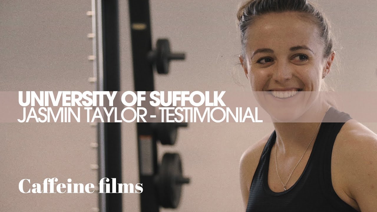 University of Suffolk - 'Jasmin Taylor Testimonial'' // by Caffeine Films //