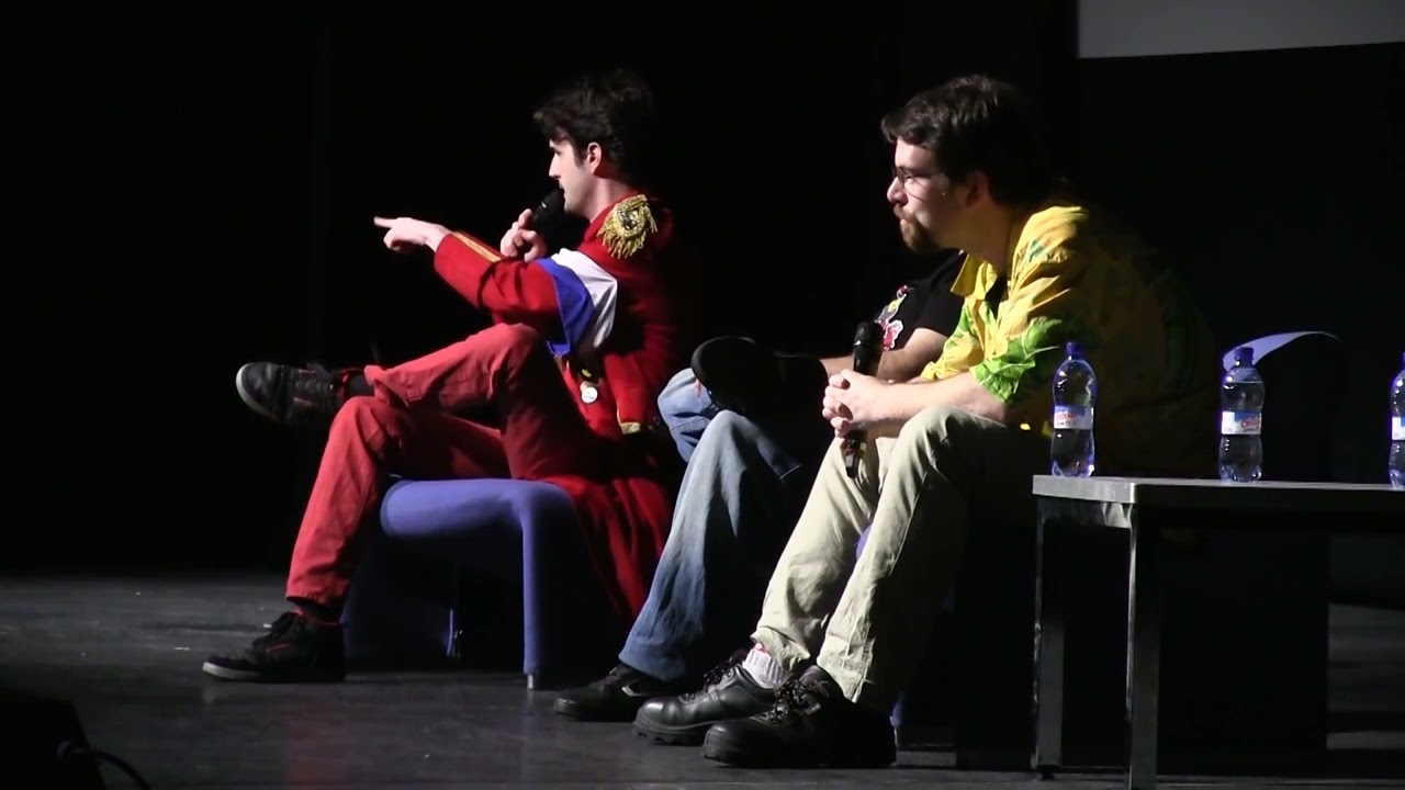 Conférence du Joueur du Grenier et Bob Lennon Polymanga 2014