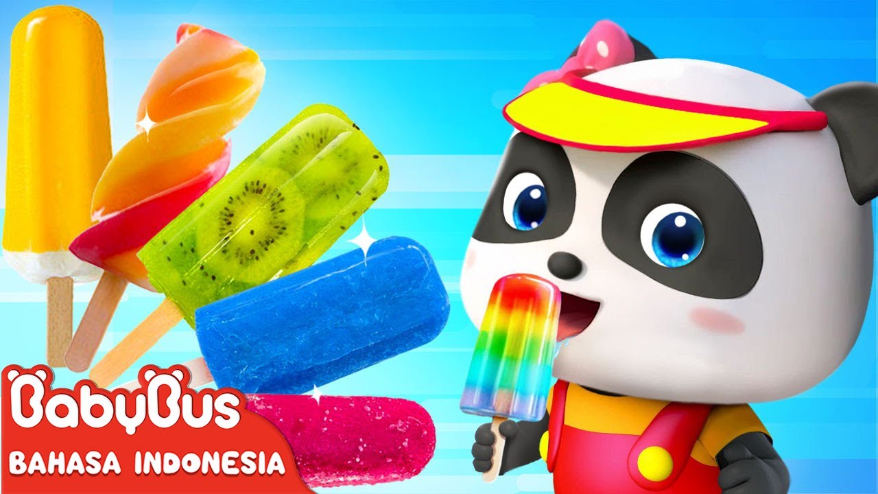 Es Krim Warna Apa yang Kau Suka | Es Krim🍧 | Lagu Lucu | Lagu Anak-anak | BabyBus Bahasa Indonesia