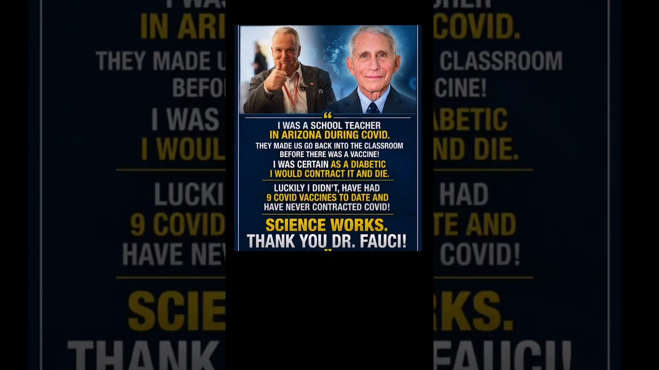 BREAKING: Arizona Teacher's COVID Story & Praise for Dr. Fauci Goes Viral