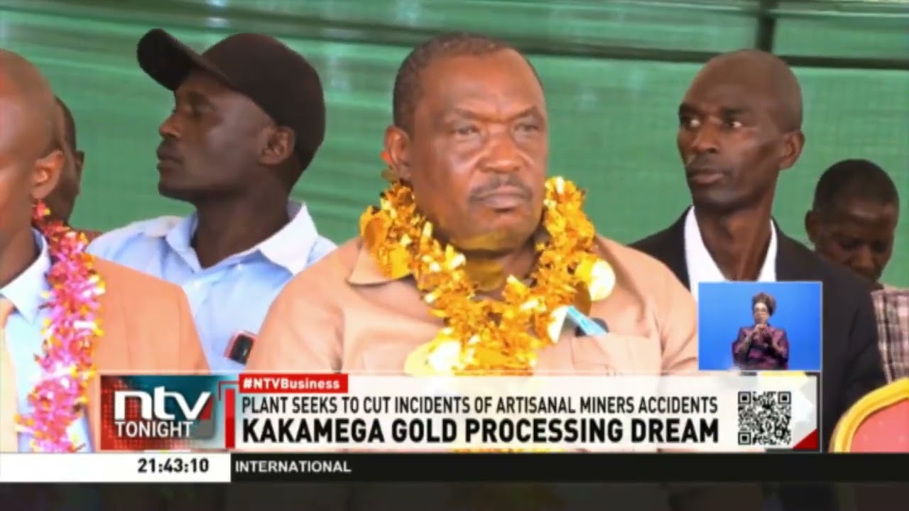 Kakamega residents are set to benefit from a multimillion gold processing plant