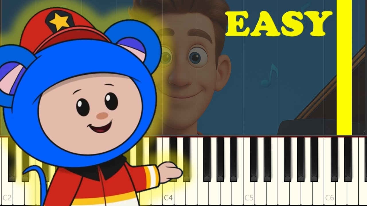 🔥🚒 Mother Goose Club – Fire Engine, Fire Engine | Piano Tutorial 🎹🔥