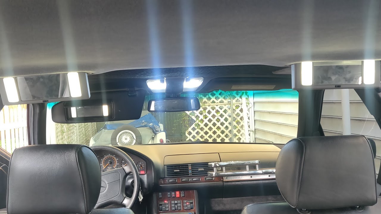 Entire interior LED light installation no errors Mercedes w140 s500 $20