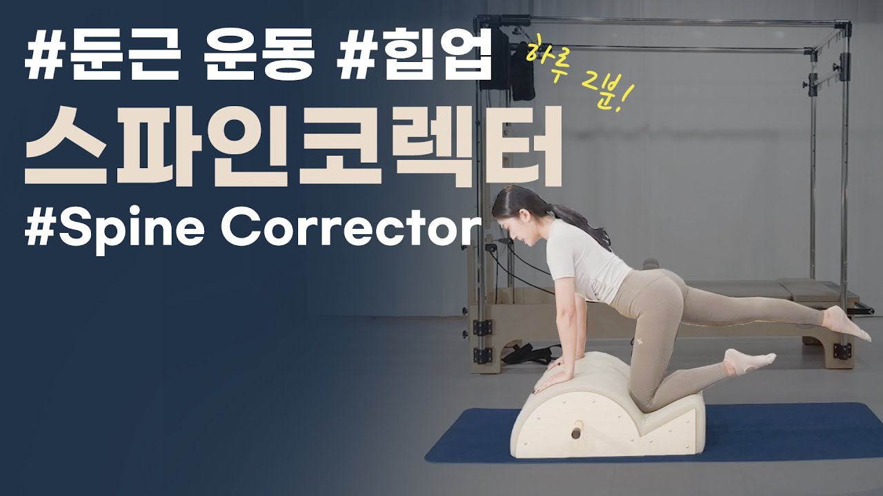 필라테스 | 초보자도 쉽게 하는 필라테스 스파인코렉터 BASIC 01💕️ | 힙업 동작(Spine Corrector)
