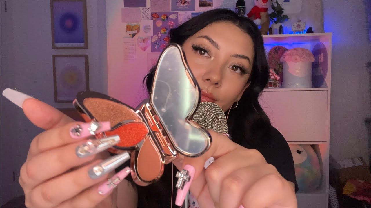 ASMR aesthetic makeup haul 🧸💘✨