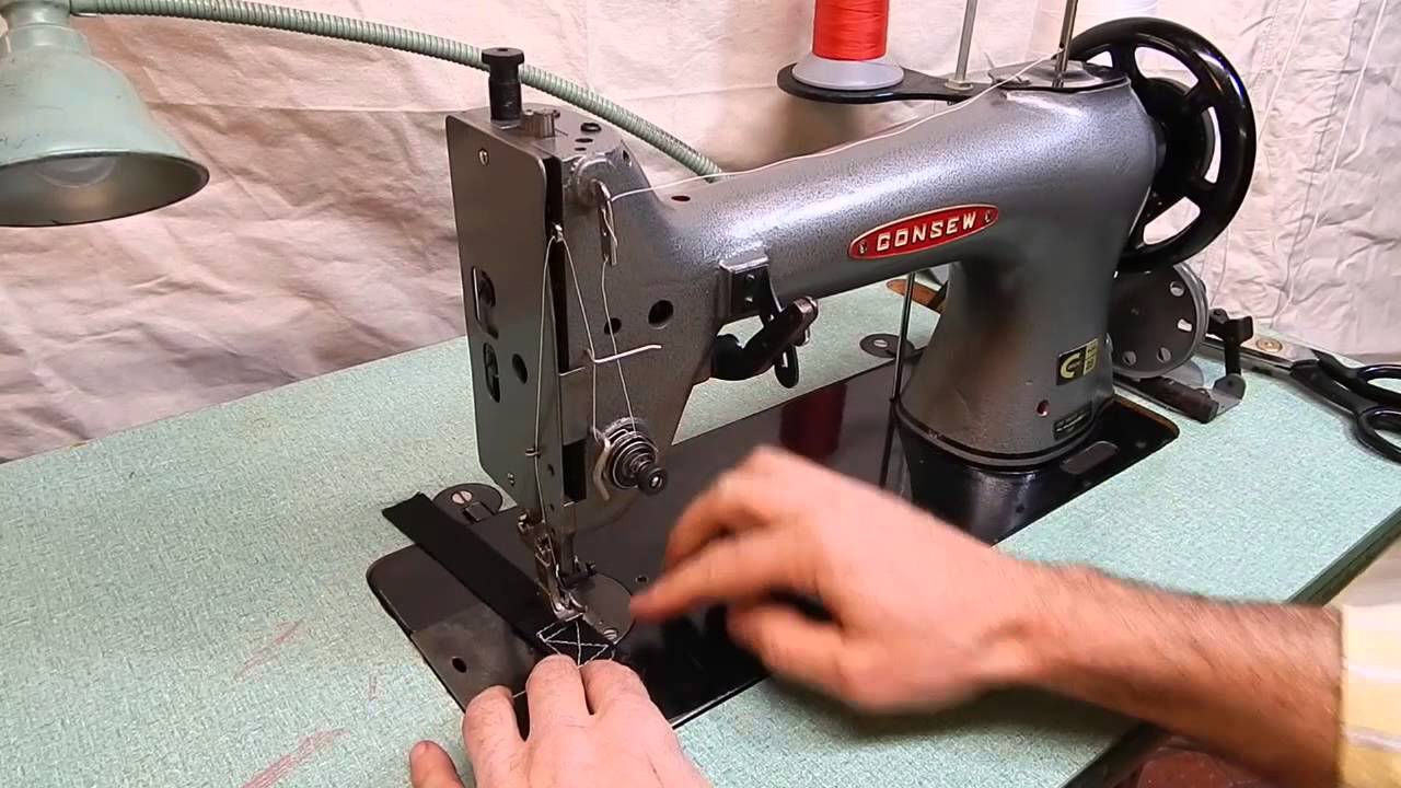 Consew 28 Needle Feed Walking Foot Industrial Sewing Machine