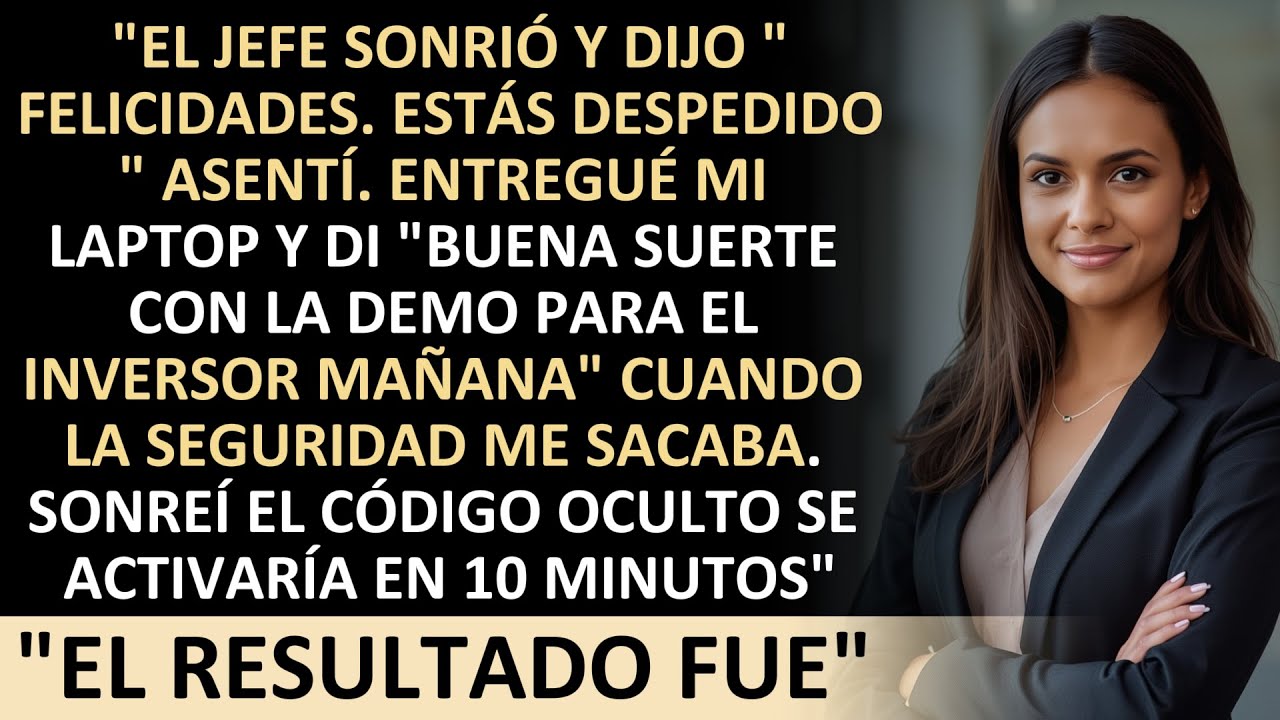 MI JEFE ROBÓ MI IDEA DE STARTUP, PERO NO SABÍA QUE LE DEJÉ UNA TRAMPA