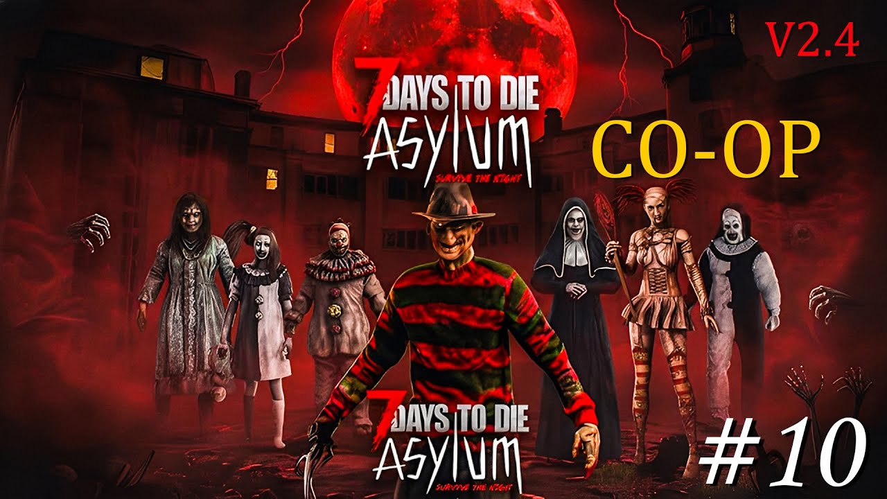 7 Days To Die Asylum Mod Co-Op #10 Từ Bậc Thầy Săn X&aacute;c Sống T&ocirc;i Trờ Th&agrave;nh Đầu Bếp Top 1 P2