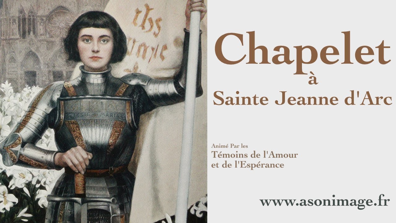 Chapelet à Sainte Jeanne d'ARC