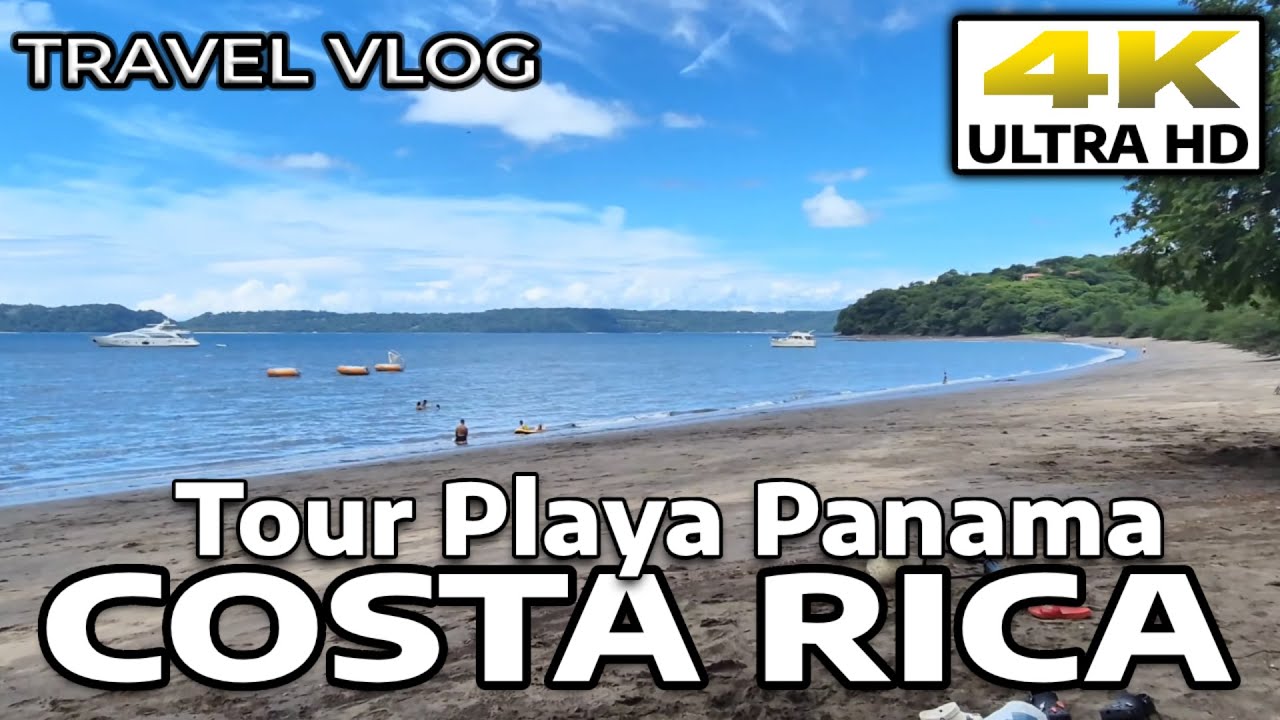 [4K] PLAYA PANAMA ⛱️ Awesome Beach In Costa Rica At El Mangroove #travel #costarica