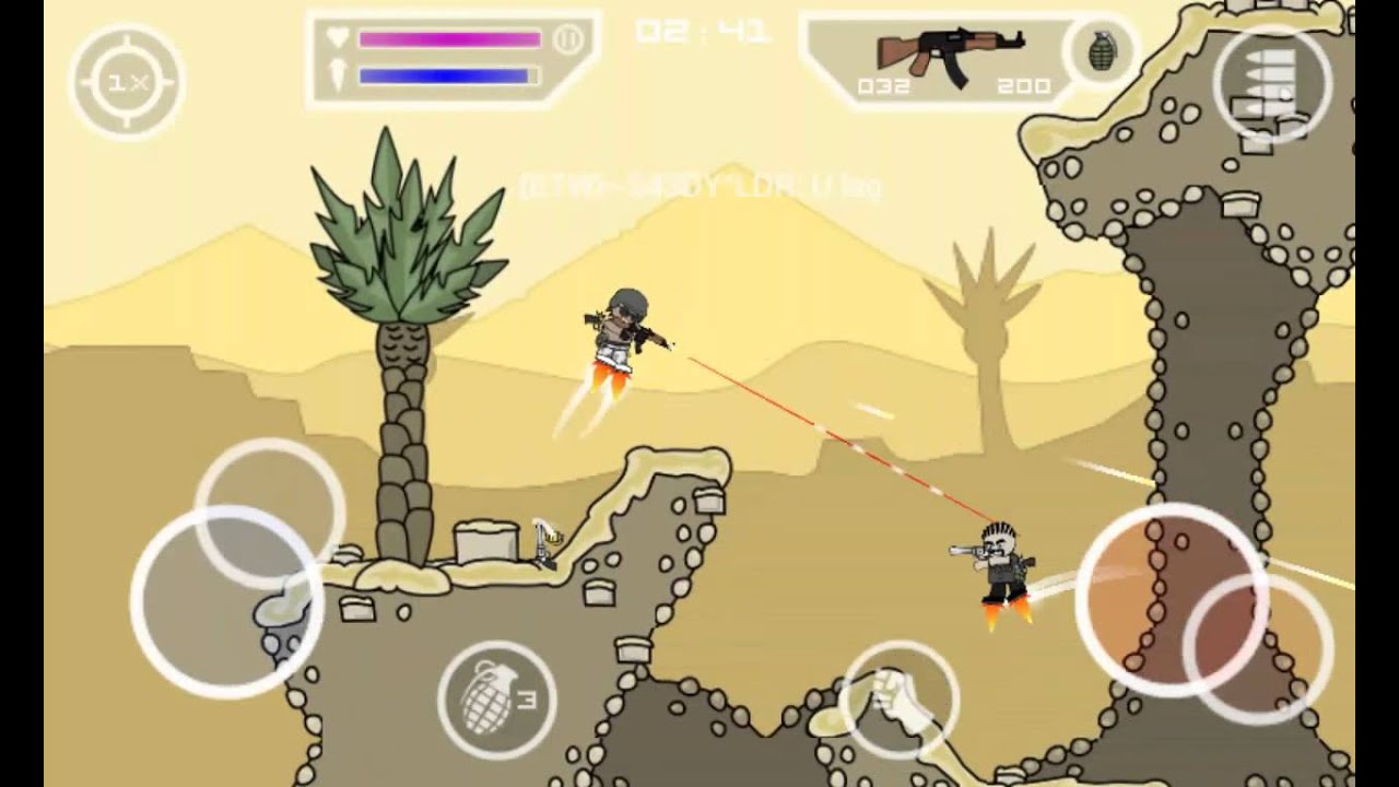 [Doodle Army 2 : Mini Militia] QP#1 Amasing start