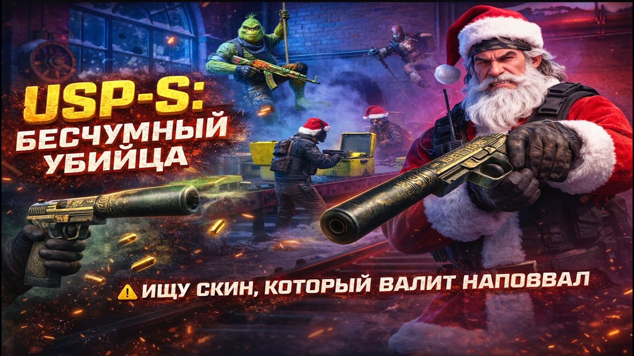 USP-S: БЕСШУМНЫЙ УБИЙЦА. Ищу скин, который валит наповал.