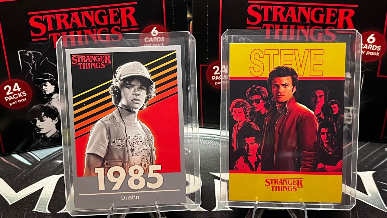 2x Panini Stranger Things 2025 Trading Cards Box Break Live