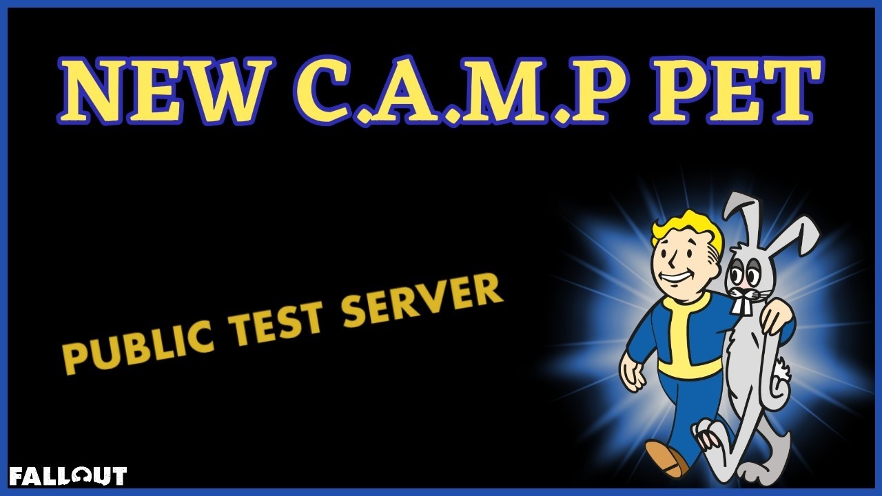 В Fallout 76 скоро появится потрясающий НОВЫЙ питомец из лагеря.....