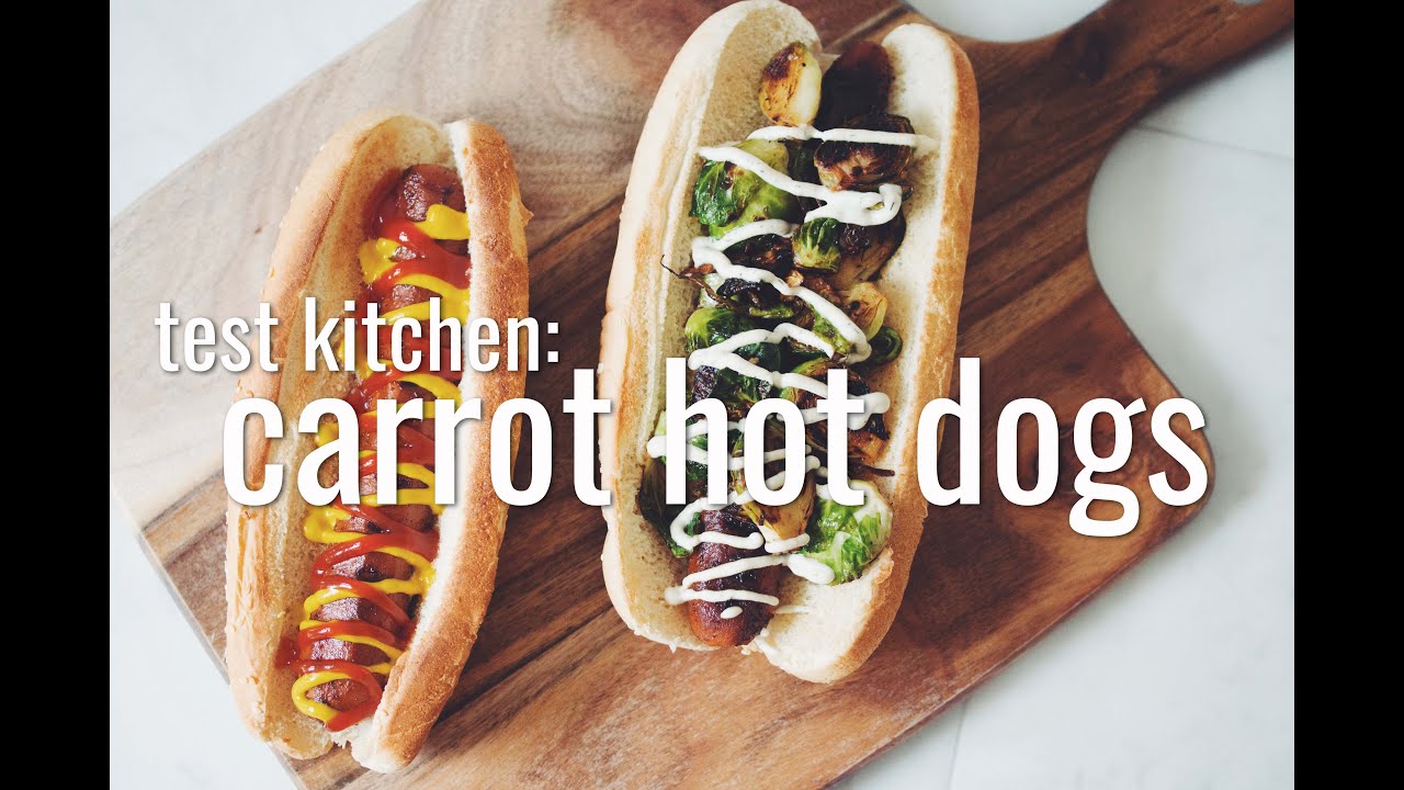 carrot hot dogs | hot for food's test kitchen