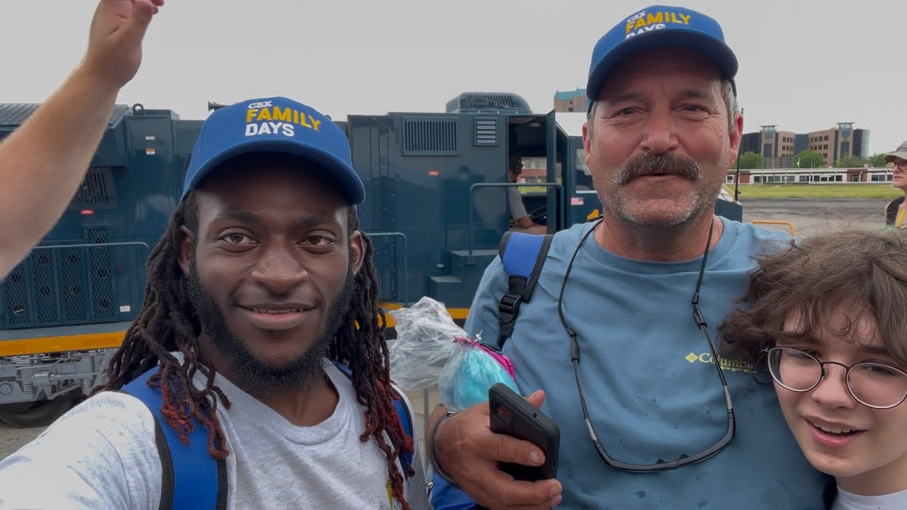 CSX Family Day From Florence Yard Florence SC May 17th 2025 #csx #ONECSX