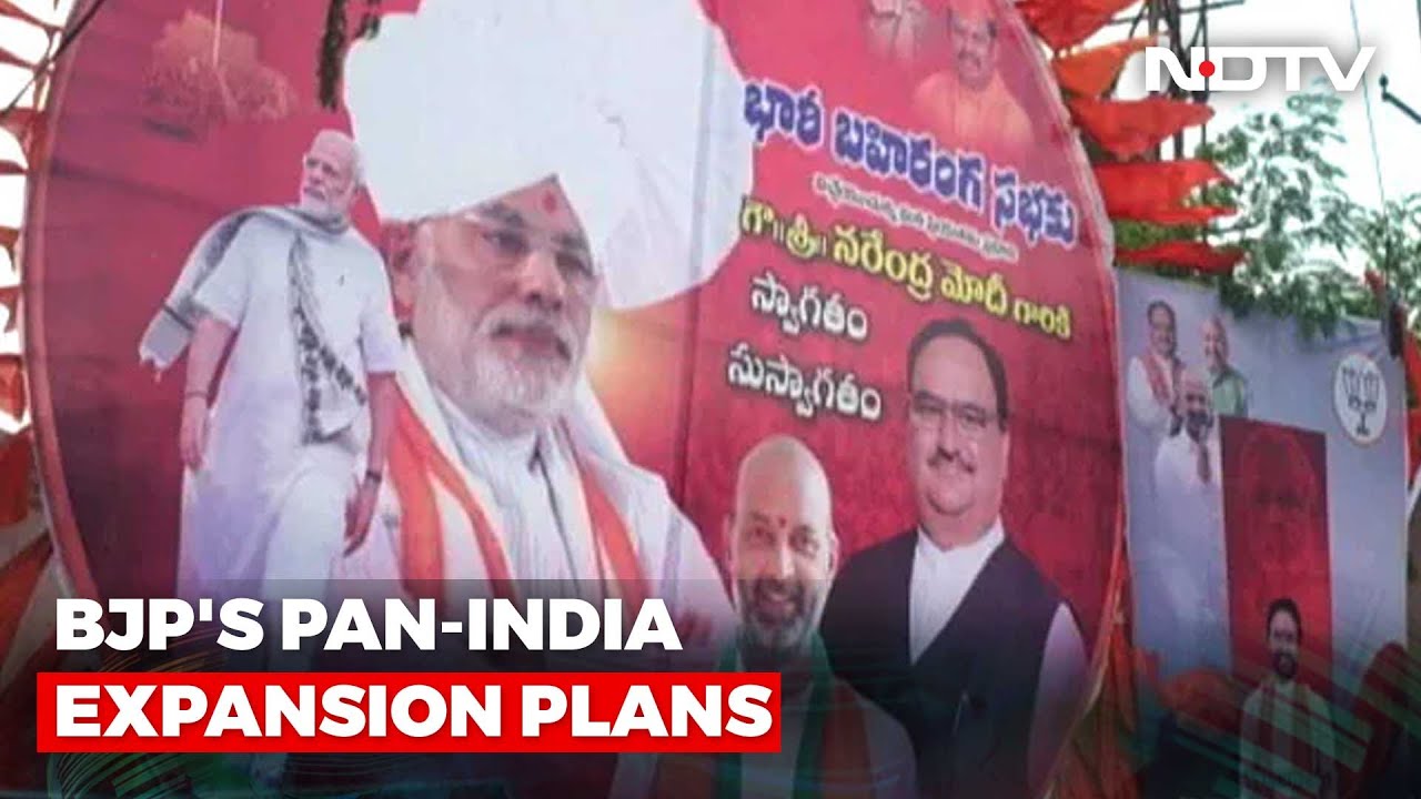 Eye On Southern States, BJP Big Party Meet In Hyderabad