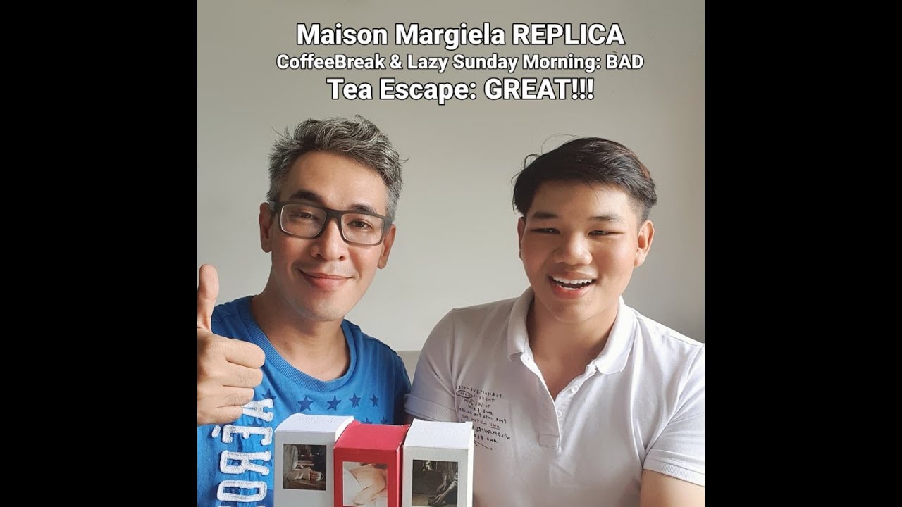 (Review Nước Hoa) Replica | Coffee Break, Sunday Lazy Morning: M&ugrave;i hơi ch&aacute;n! - Tea Escape: Ngon!!!