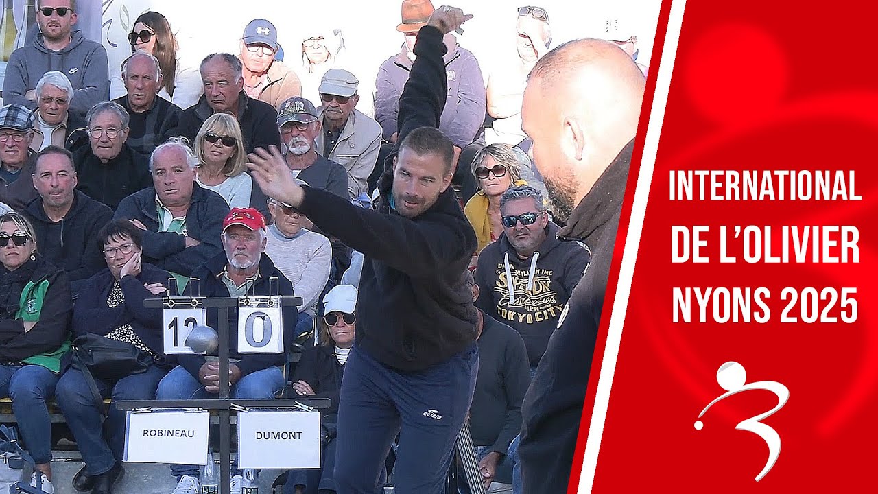 Finale ROCHER vs DUMONT : International de l’Olivier 2025 - TOP 1000 Pétanque