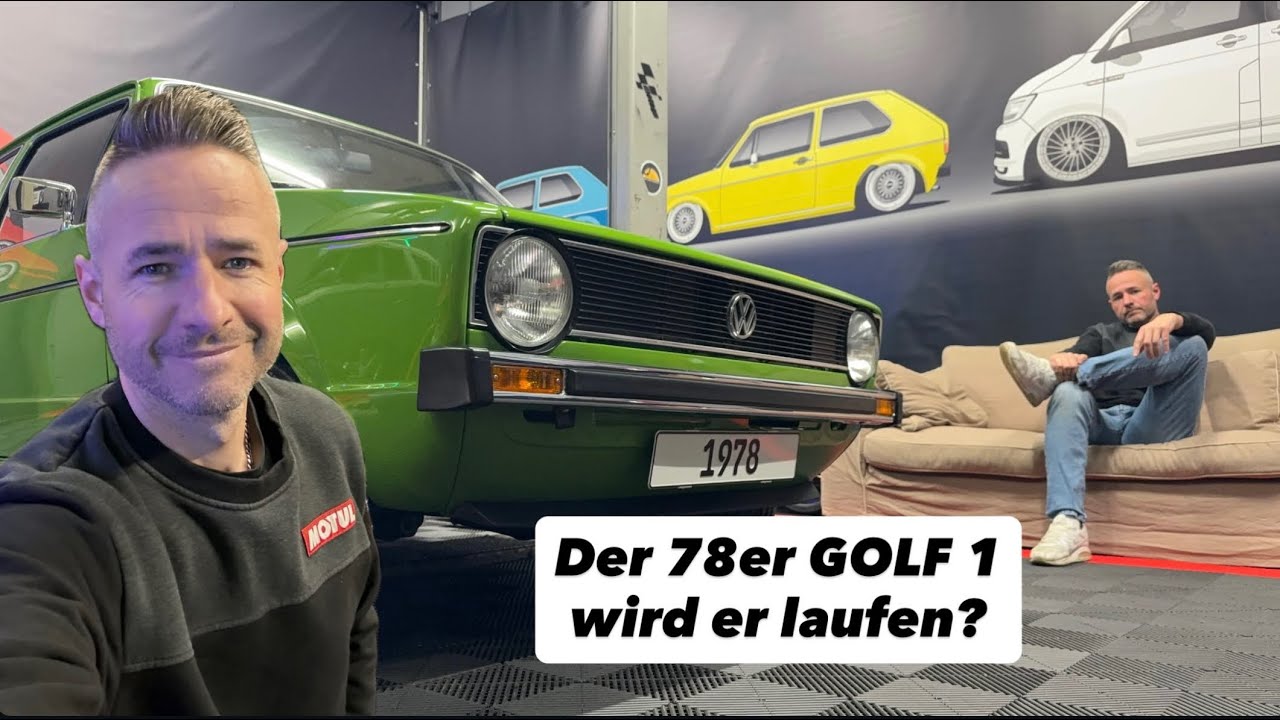 Der 78er Golf 1 wird weiter gemacht.. wird er laufen? 