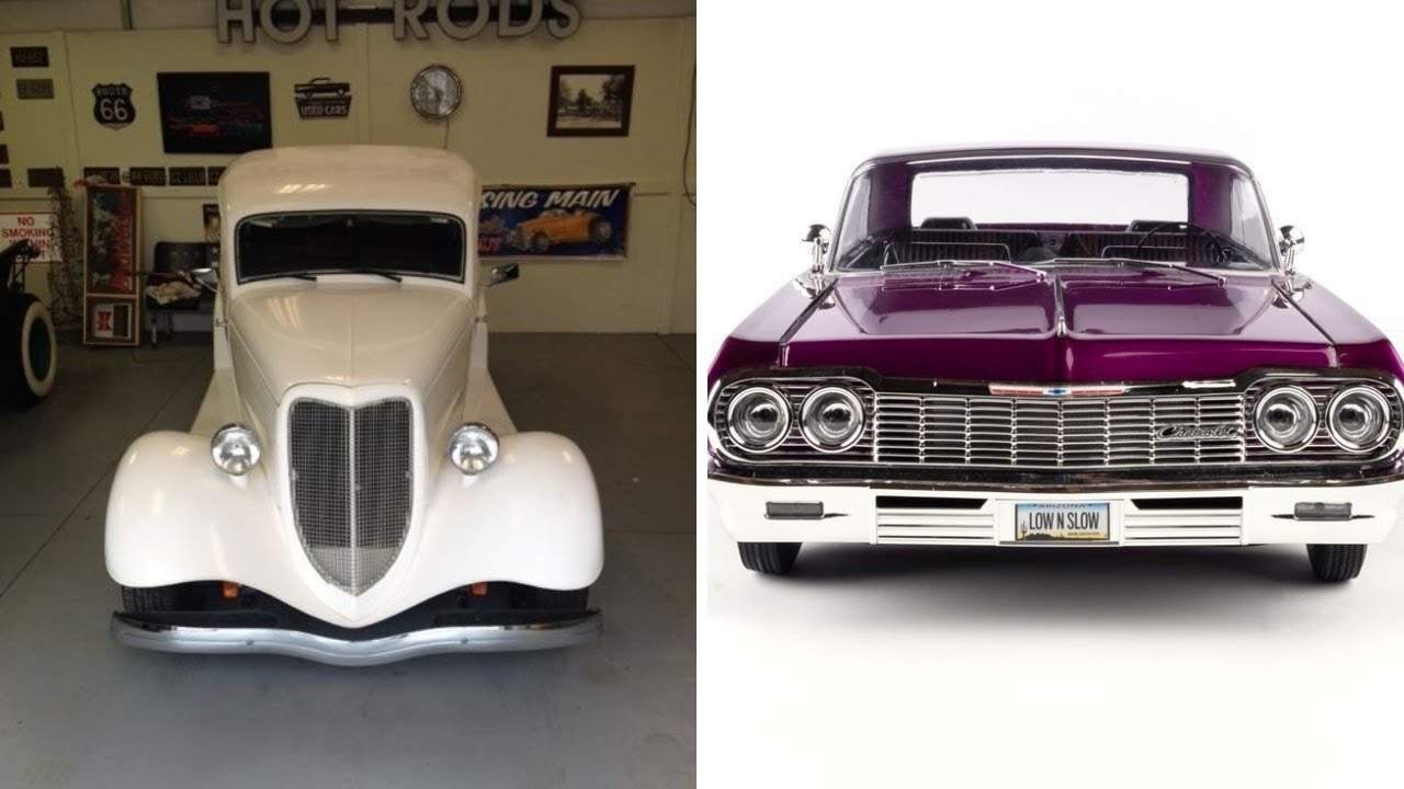 aesthatic hot rods and muscle cars