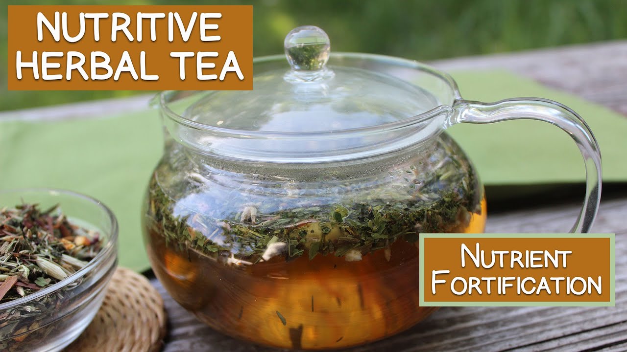 Nutritive Herbal Tea Infusions for Vitamin-Mineral Fortification