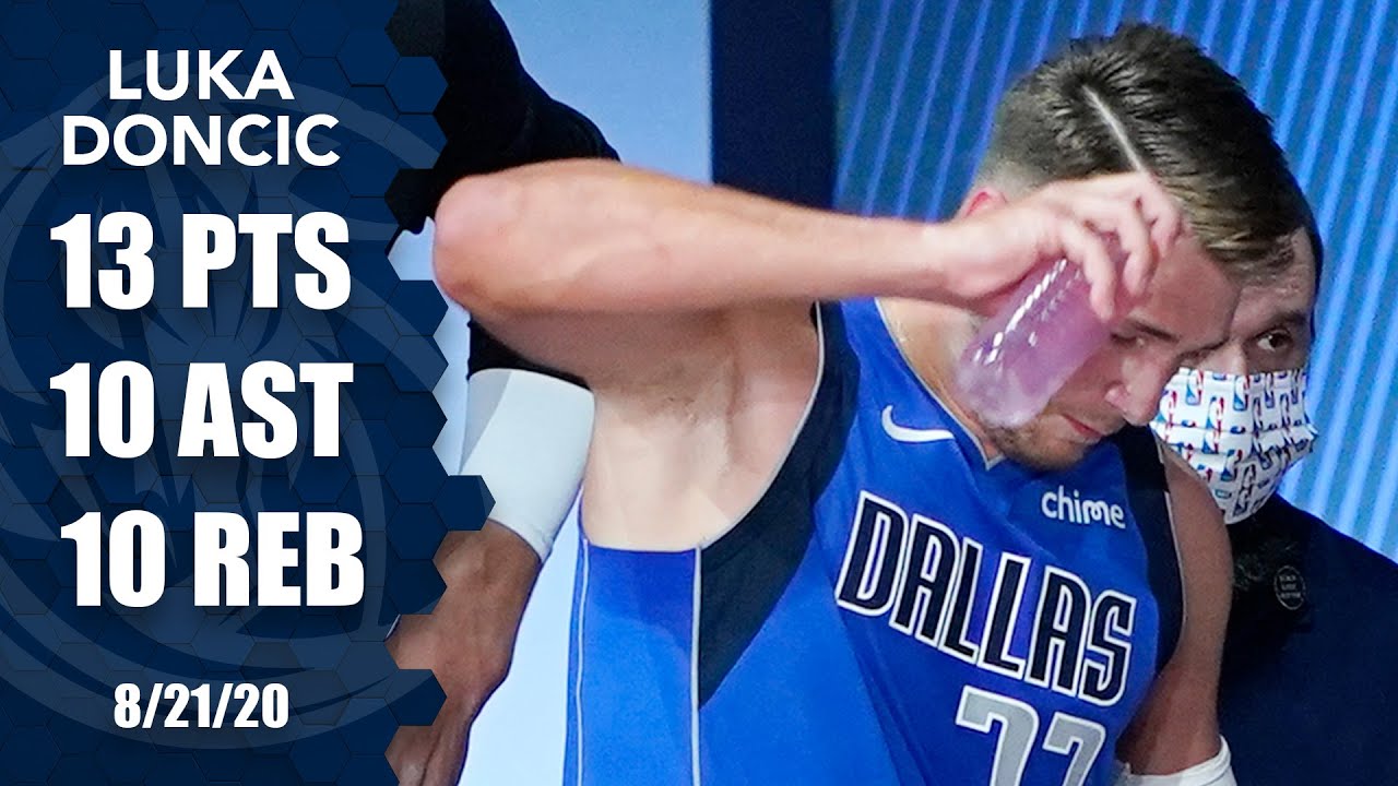 Luka Doncic suffers ankle sprain vs. Clippers in Game 3, tallies triple-double | 2020 NBA Playoffs