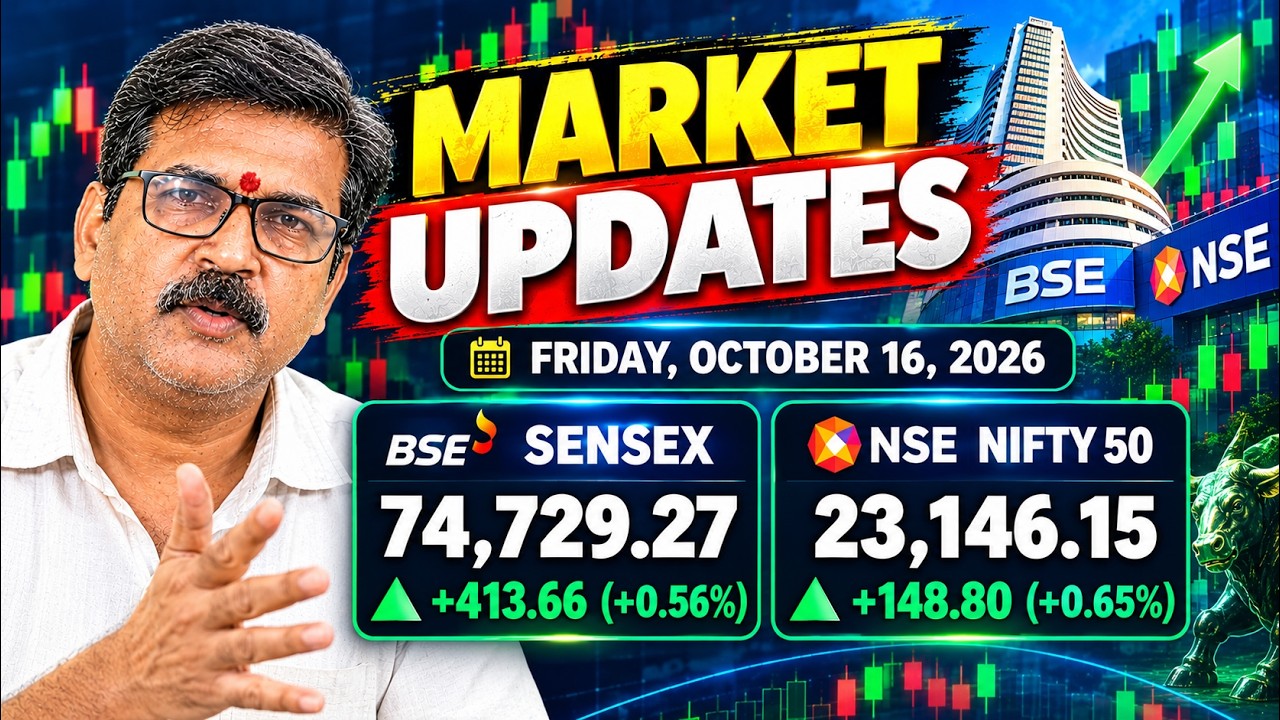Market Update in Tamil by Uttam Kumar.N