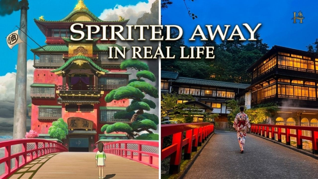 ♨️ I Stayed at 3 Real Life Japanese Inns That Inspired Spirited Away | Ghibli Pilgrimage Japan