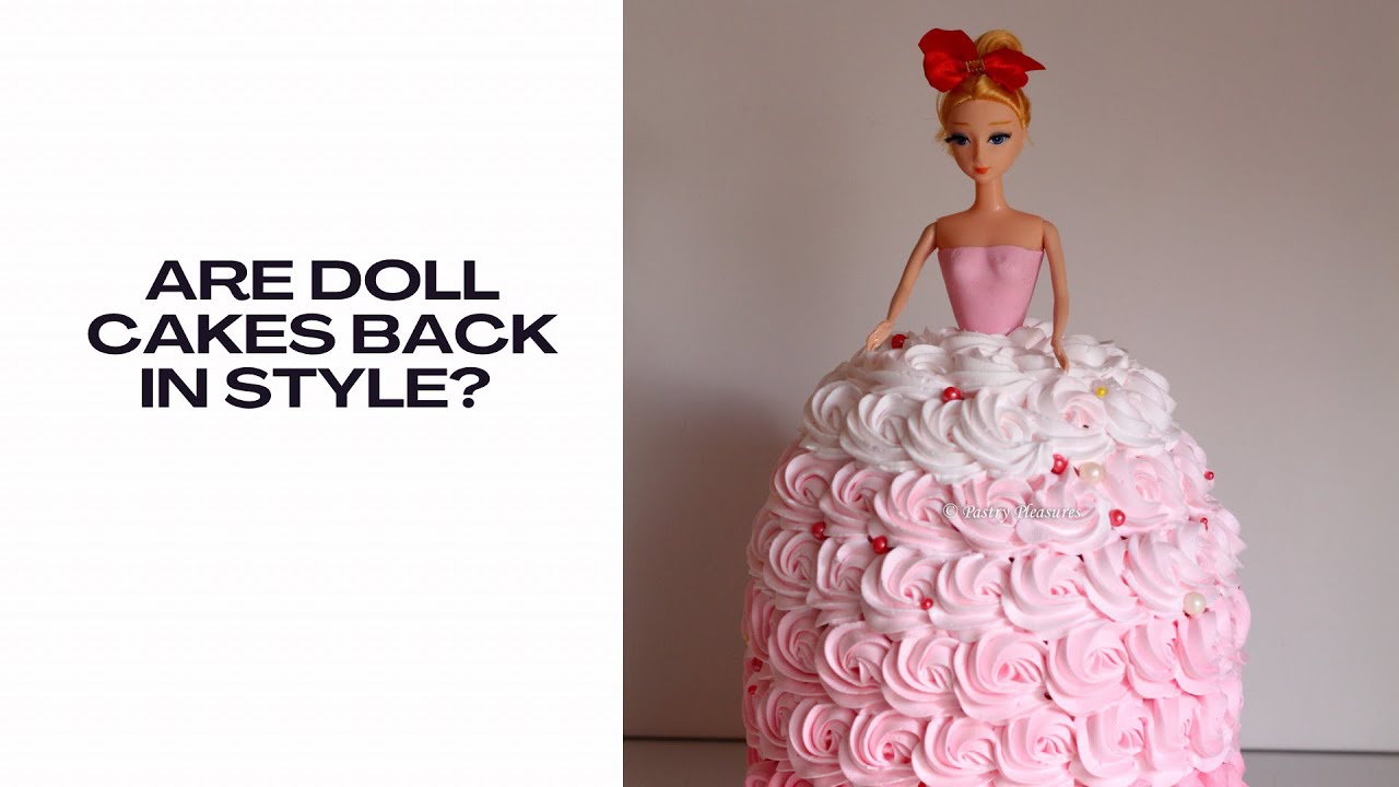 Rosette Doll Cake