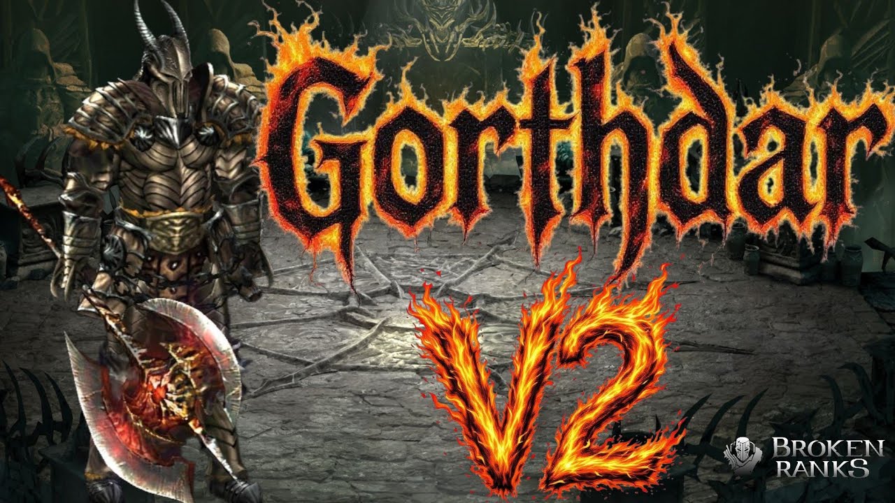 GORTHDAR V2 CRAFT🪓🟡 ОБНОВЛЕНИЕ + УСИЛЕНИЕ + ПСИХОЭФФЕКТЫ 🏆 | Broken Ranks